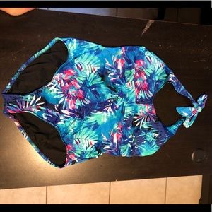 Reel legends one piece tropical bathing suit